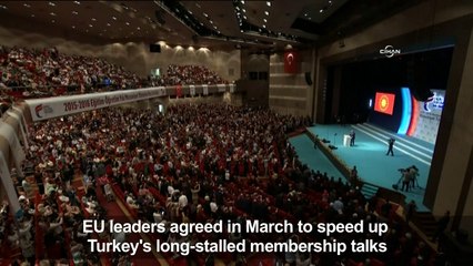 Erdogan suggests UK-style referendum on Turkey EU bid