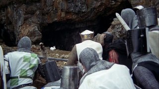 Monty Python and the holy grail (1974) - Killer rabbit funny scene