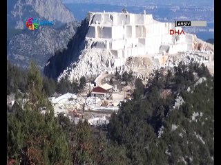 Finike'deki mermer ocağının kapasitesinin artırılması için ÇED süreci