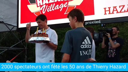 Braine-le-Comte a fêté les 50 ans de Thierry Hazard