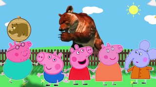 Peppa Pig   Peppa Pig Zoo Trip and Safari Wildlife Finger Family Song!ABC Song Bus Song New 2016