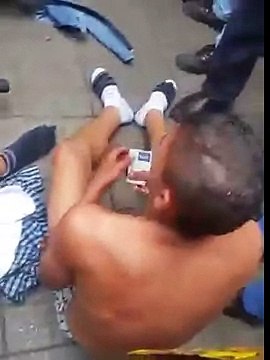 Ladrones en bogota son capturados y golpeados