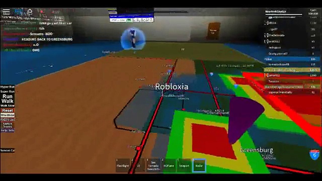 Roblox Storm Chasers EP27: Massive 310 MPH EF5 hits Greensburg + EPIC Rc PLane Footage!