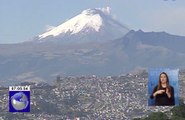 Cambio de alerta amarilla a blanca en zonas aledañas al volcán Cotopaxi