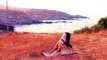AK49 Beginners Level 1 Vinyasa Yoga Class Weight Loss Twists Hatha Flow Hamstrings