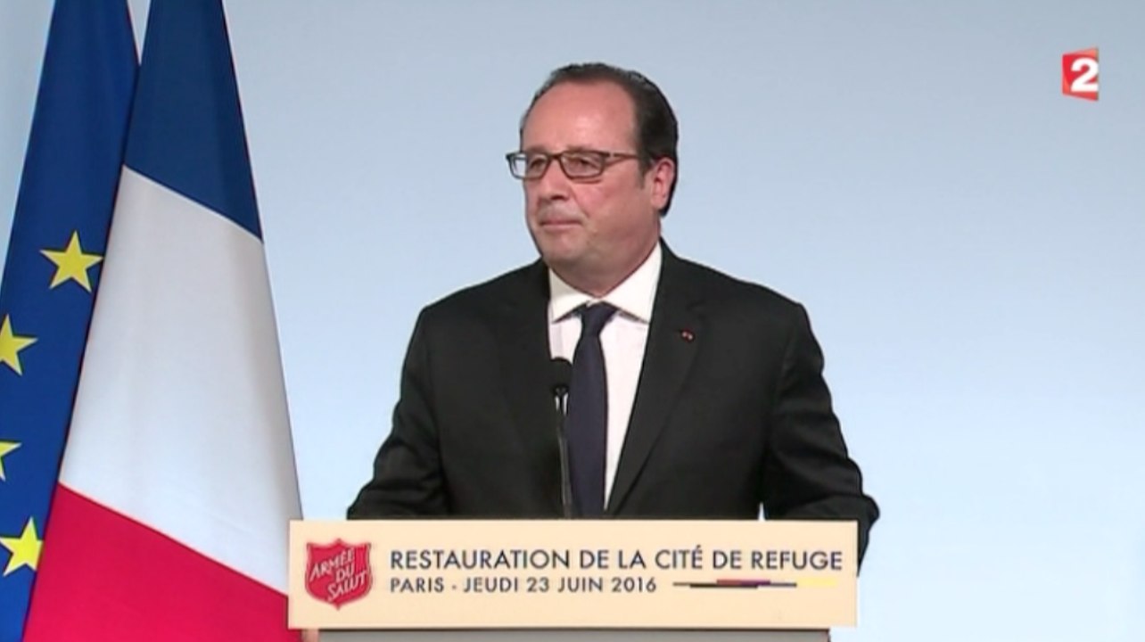 "Nous irons jusqu'au bout !" : François Hollande. Zap actu 24/06/2016 par lezapping