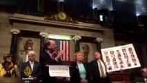 US Democrats protest House rejection of gun laws