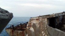 abandoned fortress on UM02133 in Mangalia- Romanian black sea coast