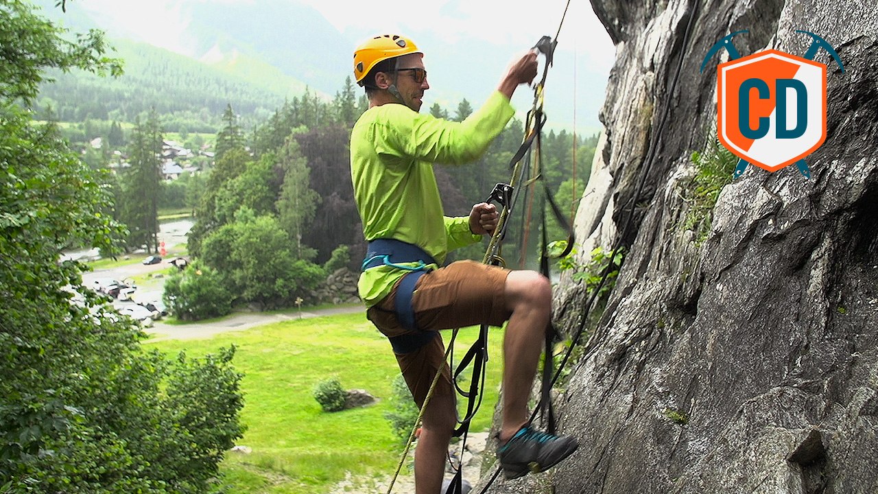 This Is What Happens When You Take A Skier Aid Climbing |...