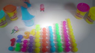 Peppa Pig English Character Episodes New Peppa Pig Play Doh Learn Count Numbers