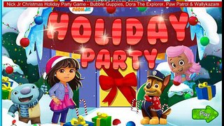 Nick Jr Christmas Holiday Party Game - Bubble Guppies, Dora The Explorer, Paw Patrol & Wallykazam