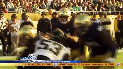 Irish beat Wake Forest 28-7