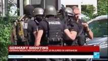 Germany: gunman fires shots at German cinema in Viernheim, at least 20 injured, shooter dead