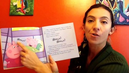 Ms Denise reading "Peppa Pig: El Hade de los Dientes" (part 3)