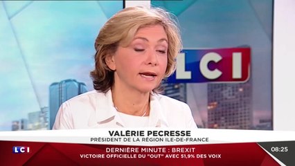 Brexit - Valérie Pécresse se dit prête à accueillir les entreprises domiciliées au Royaume-Uni