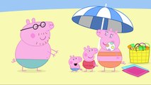 Peppa Pig Cartoon ||   At The Beach clip