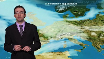 Meteo di oggi,Sabato 23 Marzo 2013.