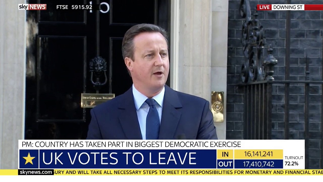 Le Premier ministre britannique David Cameron a...