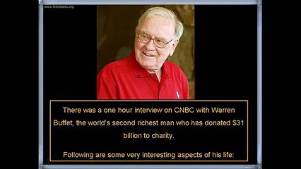 MUST WATCH - Warren Buffet - Key to Success - How to earn extra money