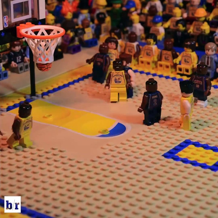 Les finales NBA 2016 en version Lego