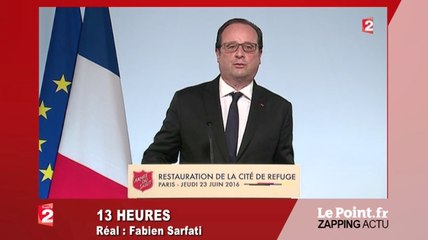 Loi travail : Hollande promet d'aller "jusqu'au bout" - Zapping du 23 juin