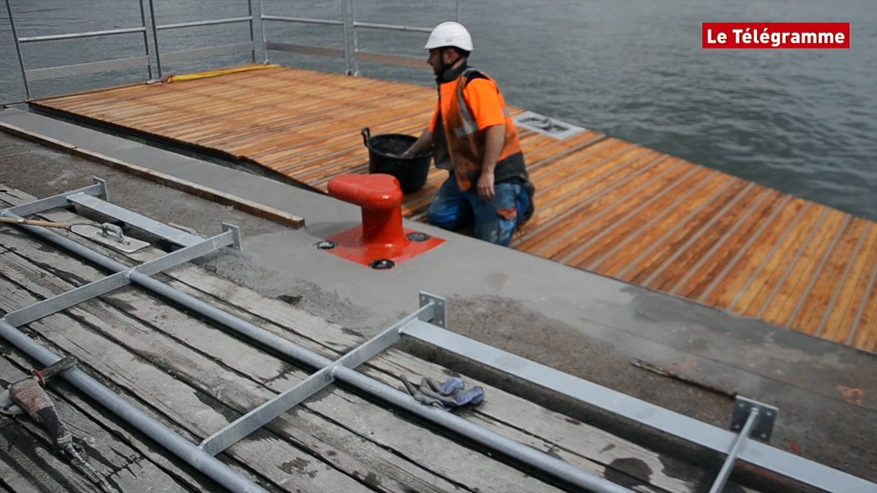 Lorient. Transrade : la cale du port de pêche remise en service le 1er juillet