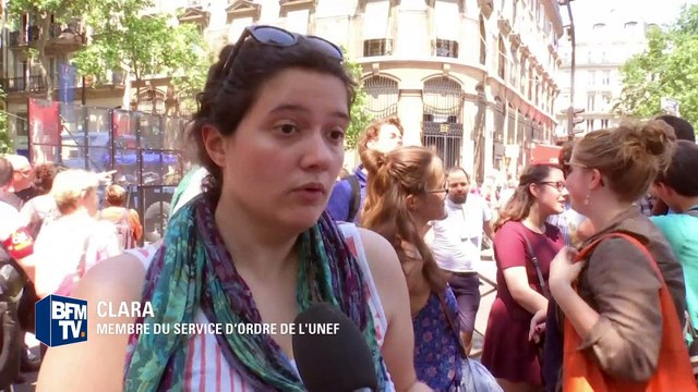 La manifestation parisienne anti-loi Travail sous haute surveillance