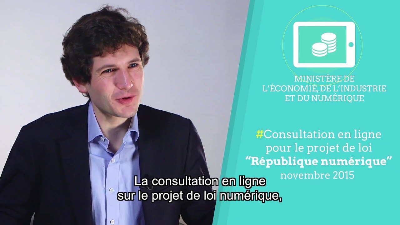#Déclics2 - Focus sur la consultation sur le projet de loi pour une République numérique