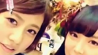 20140102 AKB48 阿部マリア：関西弁の練習（白間美瑠）