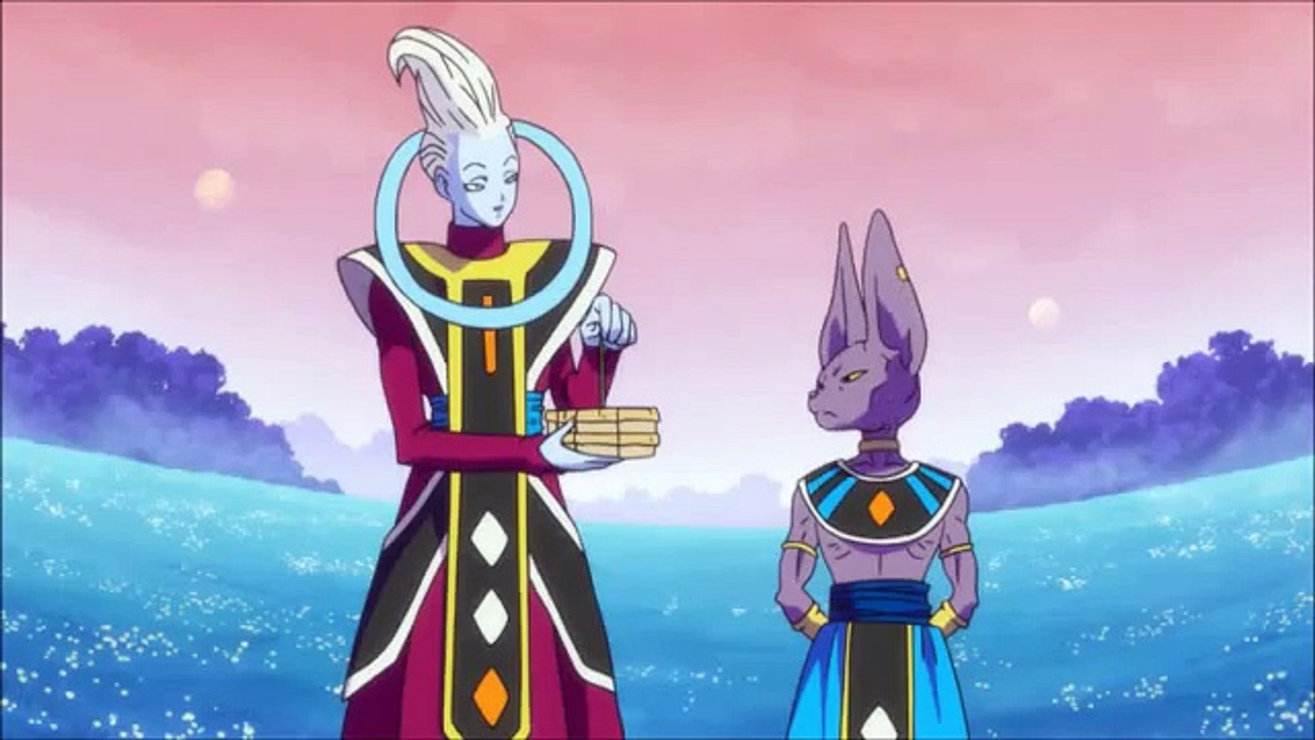 Dragon Ball Z Whis Vs Beerus Fight Video Dailymotion