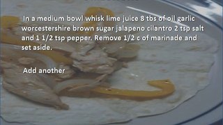 Great Chicken Fajitas recipe