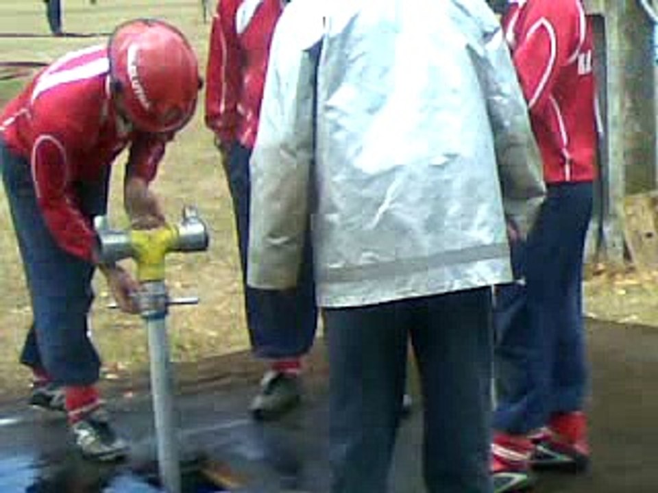V_23 WATER WAYS, Mossburn Domain, Southland - NZ Fire Service's 4_Man Team Competition - 15 Jan 2012