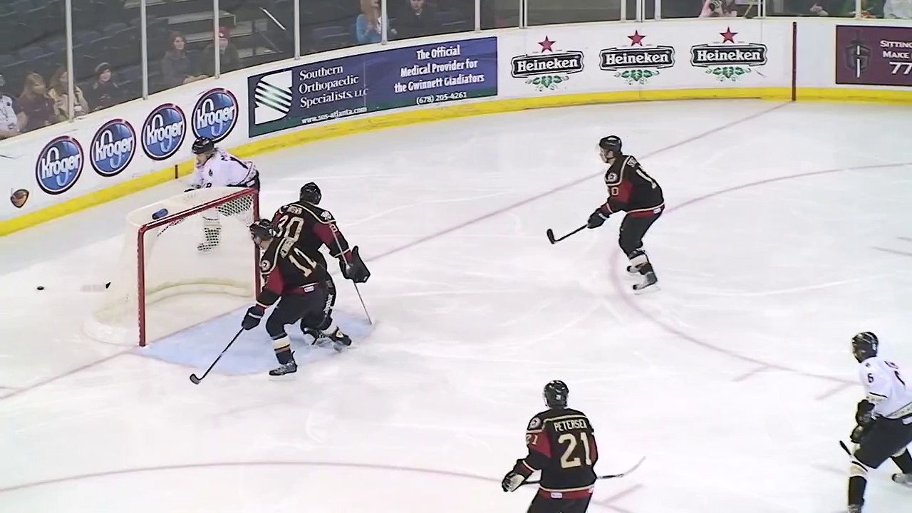 2010-12-29 SAVES Mike Brown (WHL)