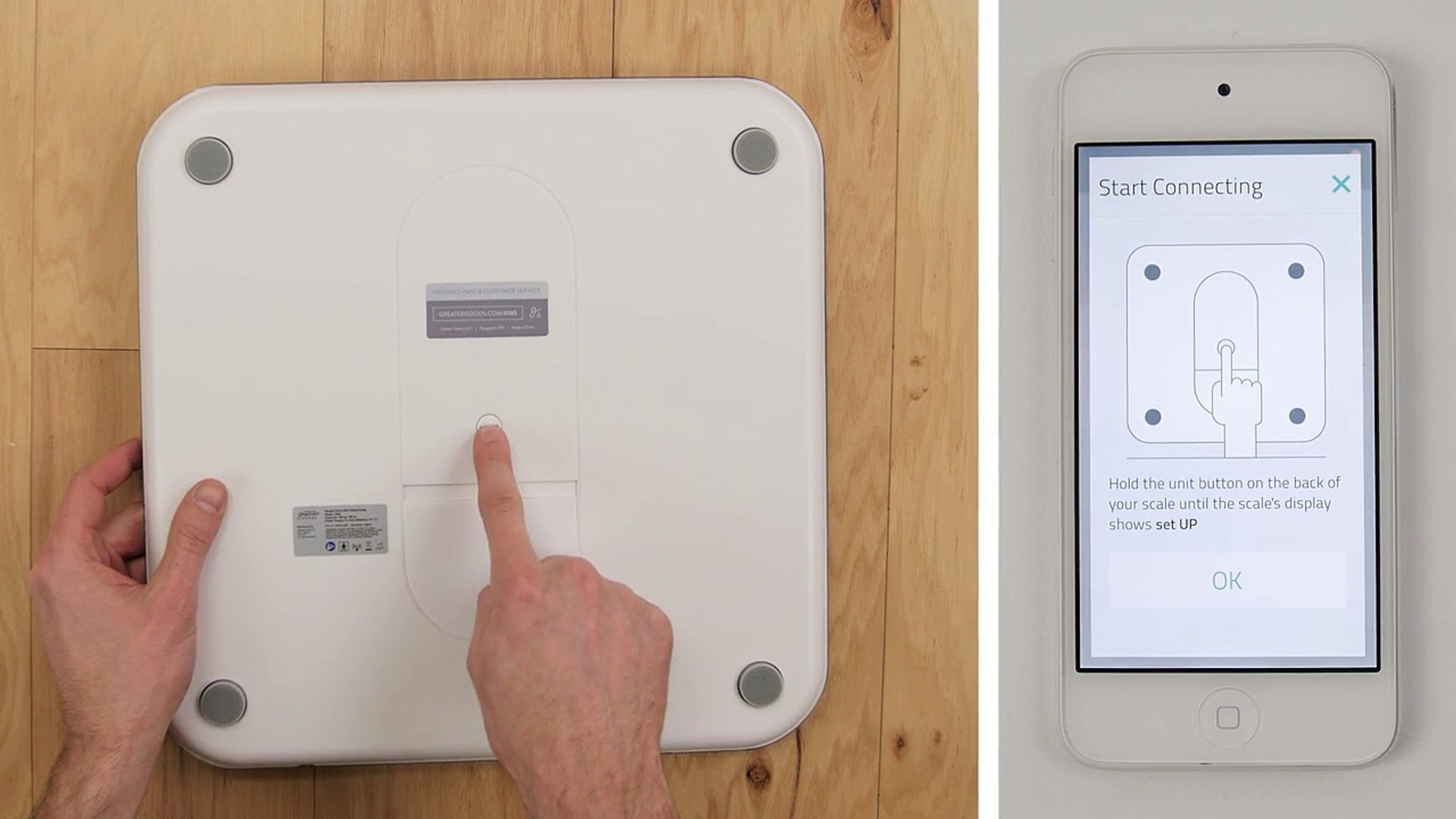 Weight Gurus Wi-Fi Smart Scale by Greater Goods 