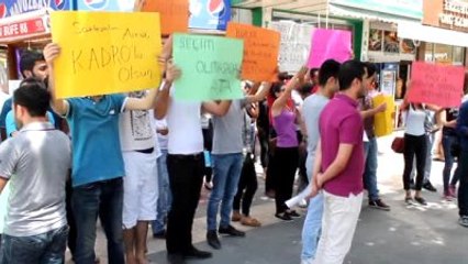 Adıyaman'da Atanamayan Öğretmenler Ağustos Ataması İstedi