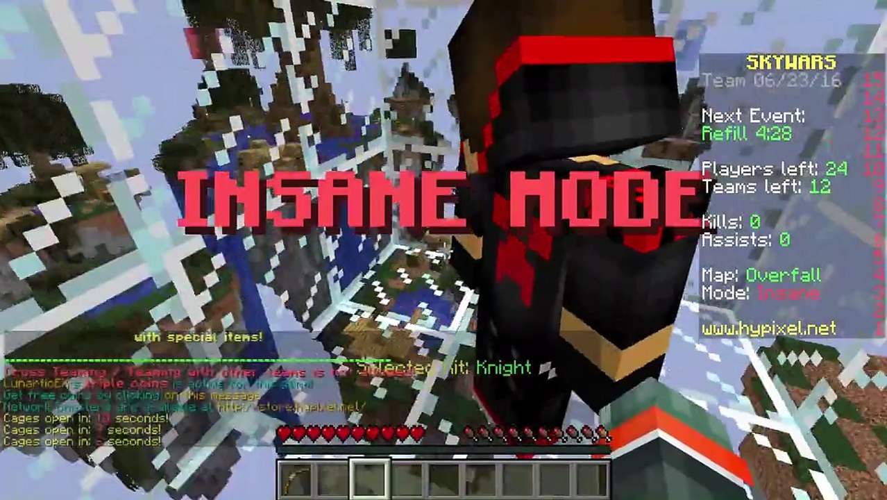 Minecraft 1.8 sky wars #1