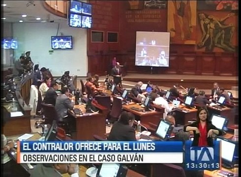 El Contralor ofrece para el lunes observaciones en el caso Galván