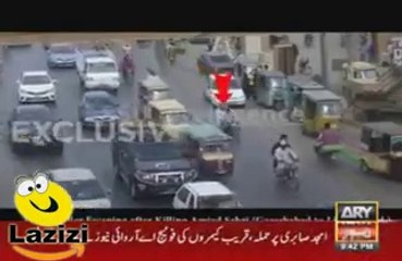 CCTV Footage of target killing of Amjad Sabri