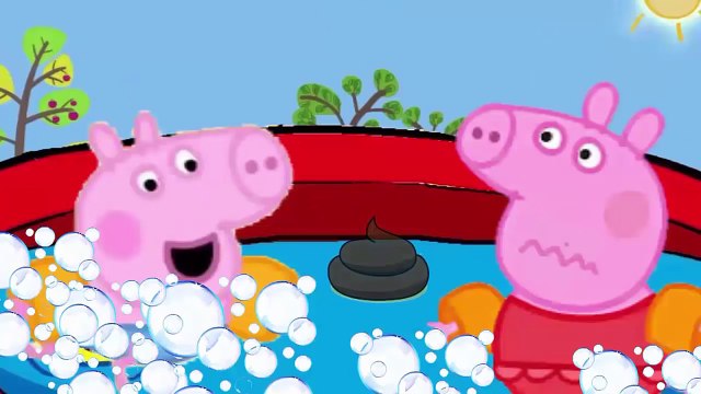 Peppa Pig with pool # Peppa Pig Crying #Finger Family Nursery Rhymes Lyrics new