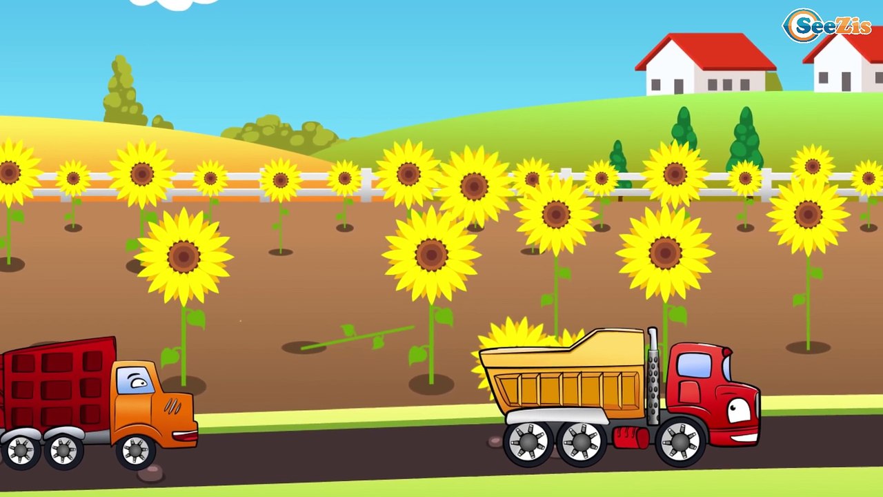 ✔ Мультики про машинки. Грузовичок и Мусоровоз собирают урожай. Стройка склада / 10 Серия ✔