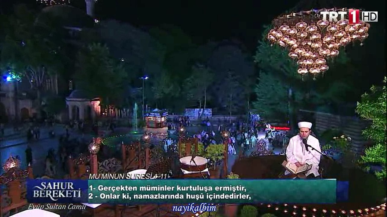 Sefa Taşkesenlioğlu Müminün Mutaffifin suresi Ramazan 2016