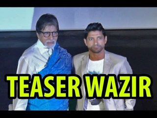 "Wazir Trailer Launch" | Big b, Farhan Akhtar,Vidhu Vinod Chopra & Bijoy Nambiar