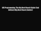 Read iOS Programming: The Big Nerd Ranch Guide (2nd Edition) (Big Nerd Ranch Guides) Ebook