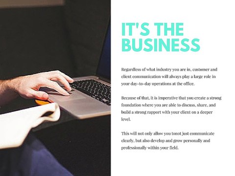 The 7 Tips to Perfect Client Communication by Scott Storck