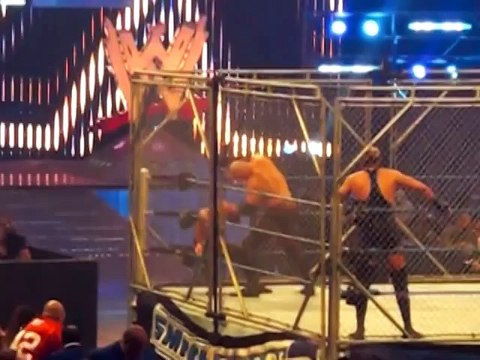 Rey Mysterio Vs Kane Vs Jack Swagger WHC (Steel Cage) Smackdown