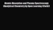 Download Book Atomic Absorption and Plasma Spectroscopy (Analytical Chemistry by Open Learning