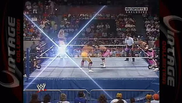 WWE Vintage Collection 25/4/10 The Rockers Vs The Hart Foundation part 1