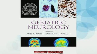 READ book  Geriatric Neurology  FREE BOOOK ONLINE