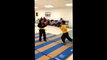 Elite Martial Arts ( Chikushin Kai Karate Jutsu ) Kids self defense class. Master Otis Jones