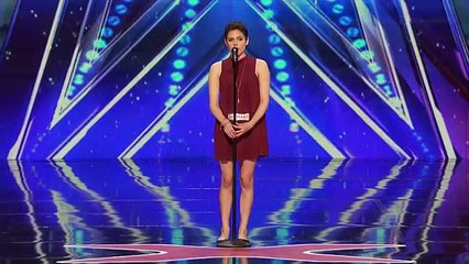 Calysta Bevier- Teen Cancer Survivor Gets Simon Cowell's Golden Buzzer - America's Got Talent 2016